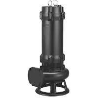 Канализационный насос Wellmix 50GNWQ 12-10-1.1 (1100Вт, 3х380В, кабель 8м) с режущим механизмом цена 