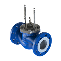 Клапан Теплосила проходной седельный регулирующий TRV-200-520 цена 