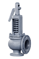 Предохранительный клапан фланцевый Прегран с открытой пружиной КПП 496-03-ОН1  32*50 цена 