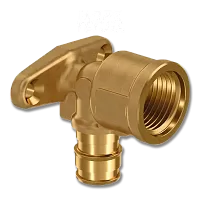 Водорозетка Smart Aqua латунная для труб PE-Xa длинная 20-Rp1/2"ВР L=49мм, тип 1 '35Ф цена 