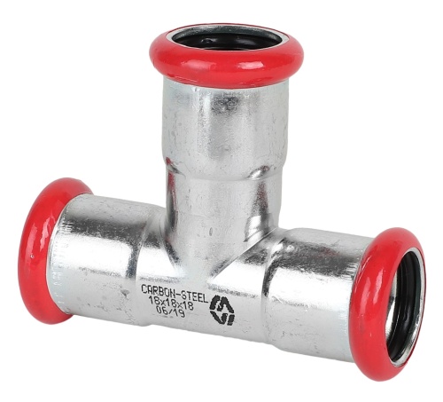 Пресс тройник оцинкованный 22 MVI купить  фото 2