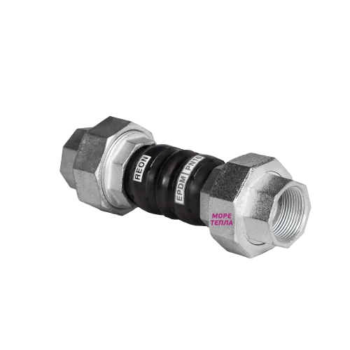 Виброкомпенсатор муфтовый резьбовой Ду 20 REON тип RSV11  (PN16, Тmax=110°С) купить 