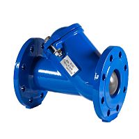 Обратный клапан шаровой фланцевый чугун Ду 100 REON тип RSV34  (PN10/16, Тmax=80°С) цена 