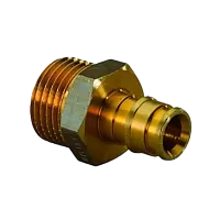 Штуцер Uponor MLC 25х3/4" н/р латунь цена 