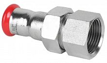  Пресс соединение разъёмное с внутренней резьбой оцинкованная сталь 28*1 MVI цена 