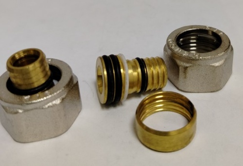 Гайка со штуцером 1/2*16 Хенко купить 