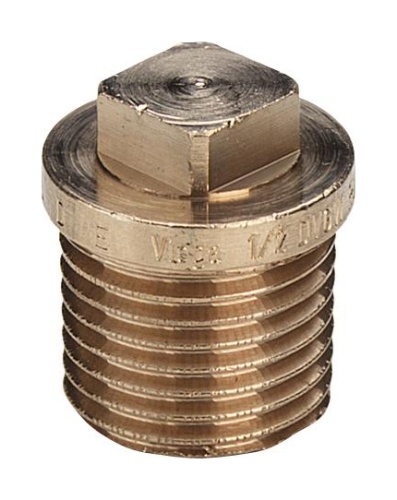 Заглушка 1/2" НР,бронза Viega купить 