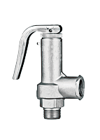 Предохранительный клапан резьбовой Прегран (герметичное исполнение) КПП 495-ЗМ 3/4*3/4 латунь цена 