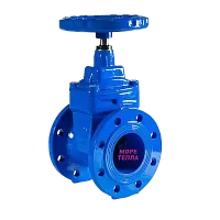 Задвижка чугунная с обрезиненным клином Ду 80 REON тип RSV04 (PN16, Тmax=120°С) цена 
