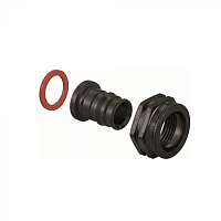 Штуцер Q&E Uponor PPSU с накидной гайкой 25*1 цена 