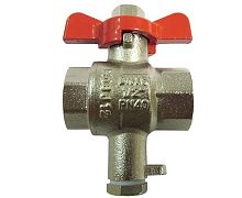 Кран шар Ду 20 для термодатчика 1 шт. DANFOSS цена 