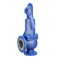 Предохранительный клапан фланцевый Прегран КПП 496-04-ЗН 50*80 цена 