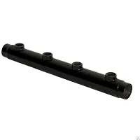 Распределительный коллектор концевой DIAL STEEL RKK 4,1/2"нр, 1"вр цена 