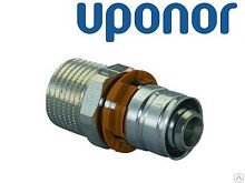 Штуцер Uponor MLC 16х3/4" н/р латунь цена 
