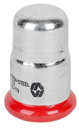 Пресс заглушка оцинкованная 42 MVI купить  фото 2