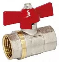 Кран шаровой Standard 1/2 г/г бабочка GF цена 