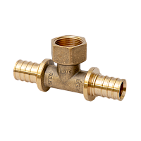 Тройник аксиальный с внутренней резьбой MVI 16*1/2*16 цена 